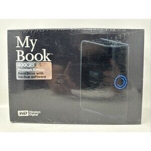 Western Digital WD My Book 400gb Premium Edition Hard Drive With Backup Software